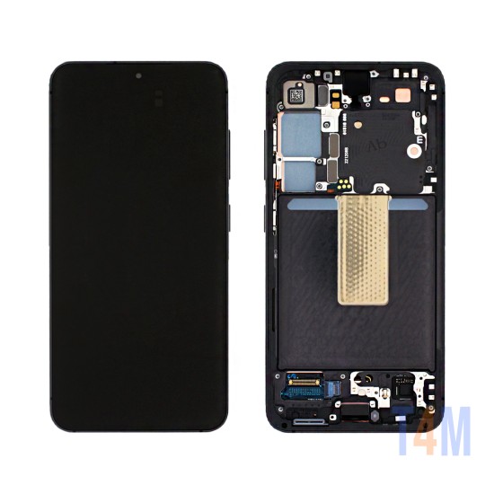 Touch+Display+Frame Samsung Galaxy S23 5g 2023/S911 Service Pack Negro